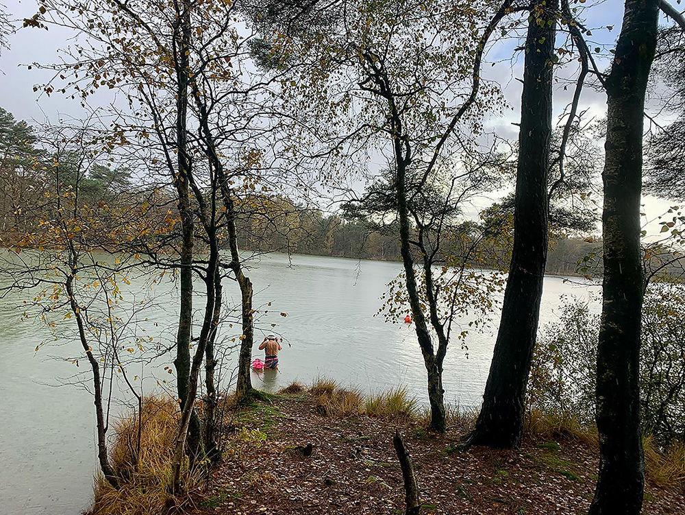 Susan Houbraken, Frisse duik, open water zwemmen, buiten zwemmen