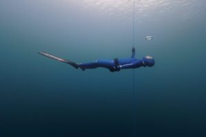 Nanja van den Broek freedive