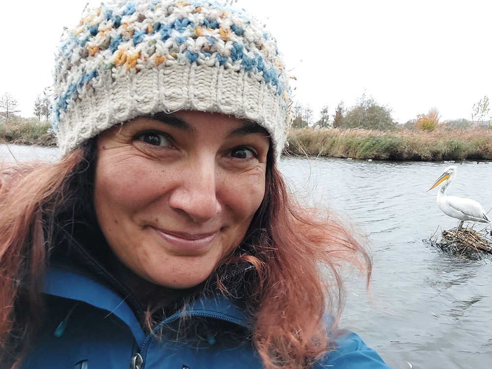 Annabel Medard openwaterzwemmen Amsterdam pelikaan